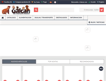 Tablet Screenshot of galcan.com